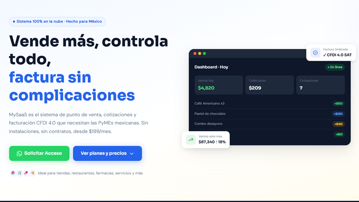 SaaS Synk -POS CRM & Analytics